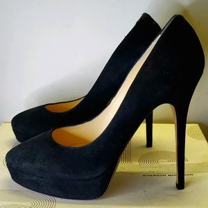 JIMMY CHOO Black Platform Pumps